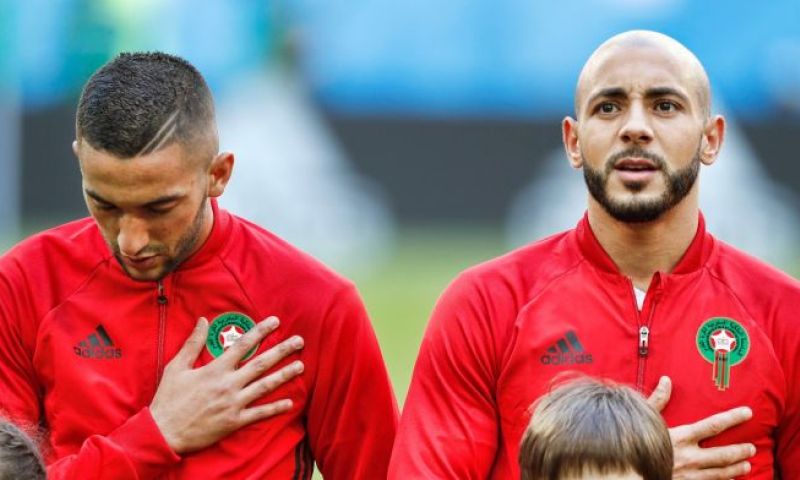 Nordin Amrabat spreekt van een Marokkaans gekkenhuis en loof trainer Regragui