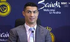 Thumbnail for article: Mooie perscobeelden: Ronaldo teased publiek na roep om zijn bekende 'Siu!' 