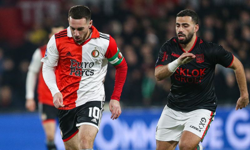 Sensationele avond in De Kuip: Feyenoord bekert door na strafschoppen tegen NEC