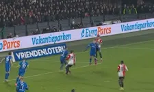 Thumbnail for article: Jahanbakhsh zet Feyenoord vlak voor rust op gelijke hoogte in De Kuip