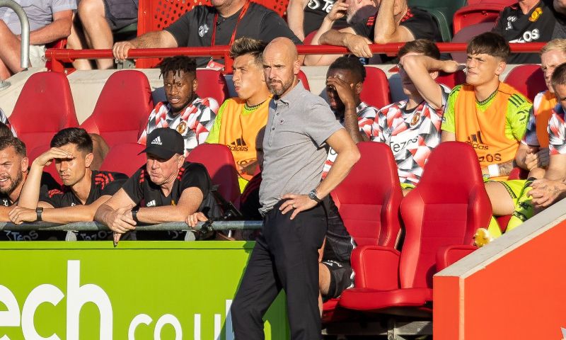 Ten Hag krijgt lachers op de hand