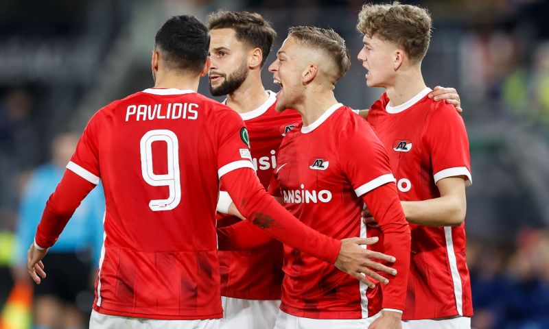 AZ heeft van Lazio gewonnen in de Conference League