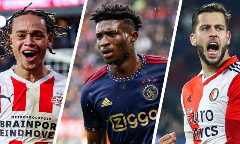 Eredivisie-spelers met hoogste stijging marktwaarde