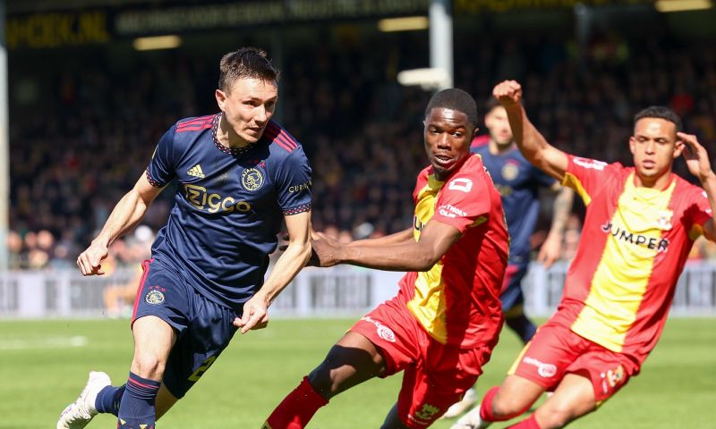 Zwak Ajax pakt slechts een punt in Deventer