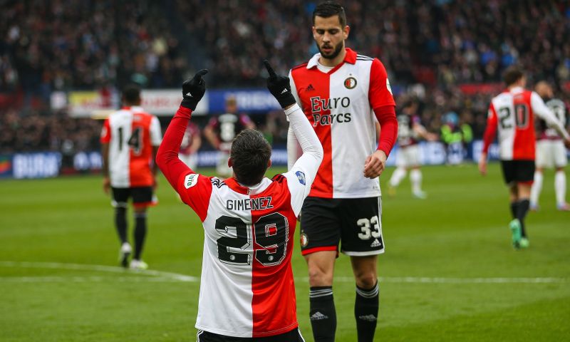 Feyenoord wint in de Eredivisie met 3-1 van FC Utrecht