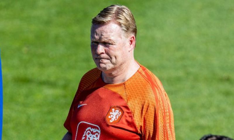 Ronald Koeman reageert op grap van journalist na Nederland tegen Kroatië