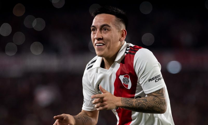 Dit is Esequiel Barco, de speler waar Feyenoord op geboden heeft