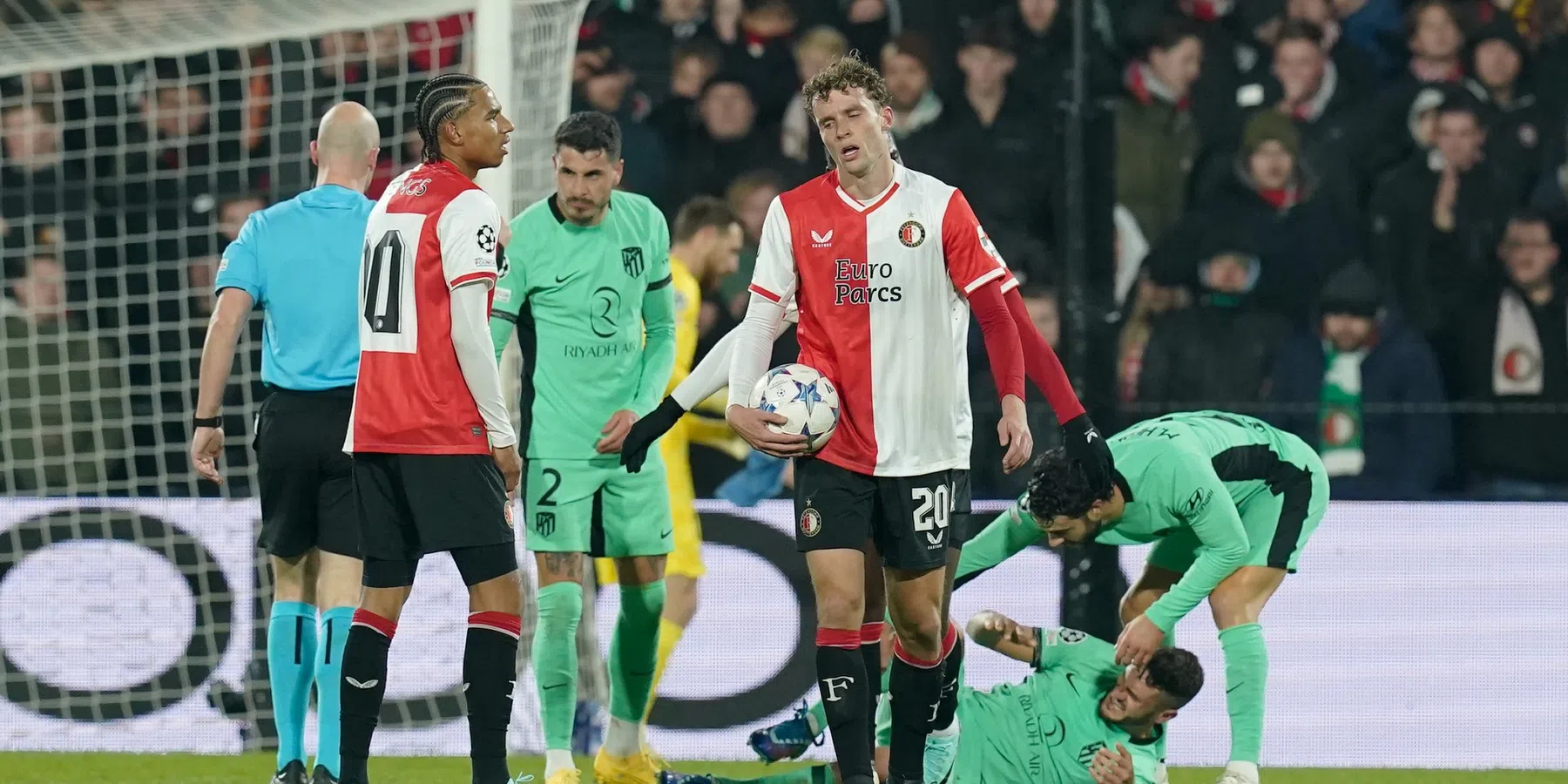 Feyenoord in eigen huis onderuit tegen Atlético