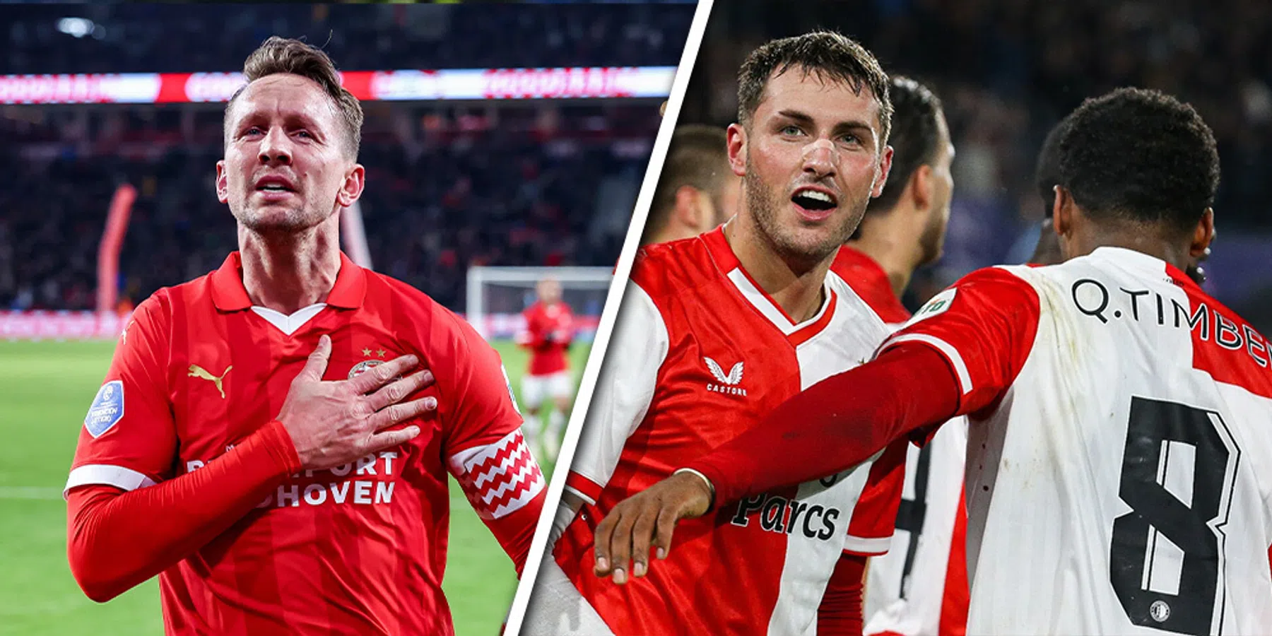 Waar en hoe laat wordt de Eredivisie-topper PSV - Feyenoord uitgezonden?