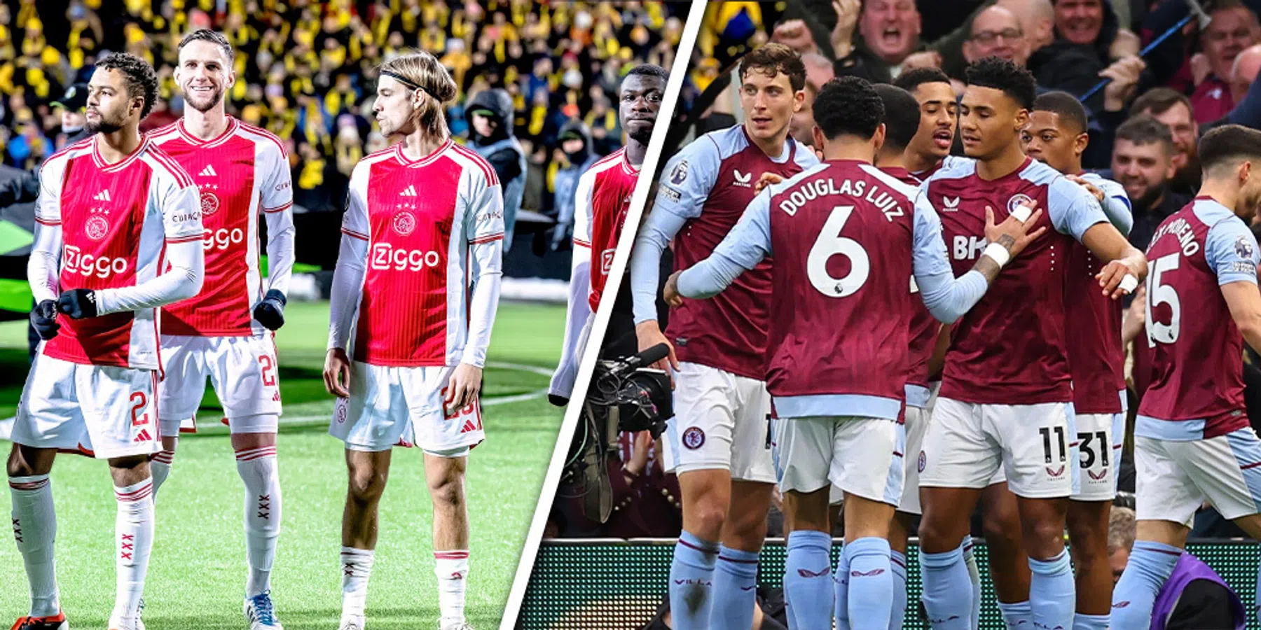 Waar en hoe laat wordt Ajax - Aston Villa in de Conference League uitgezonden?