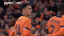 Thumbnail for article: Reijnders schiet heerlijk raak tegen Schotland en heeft eerste Oranje-goal binnen