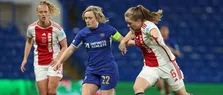 Thumbnail for article: Ajax Vrouwen laten zich zien tegen Chelsea: gelijkspel voorkomt uitschakeling niet