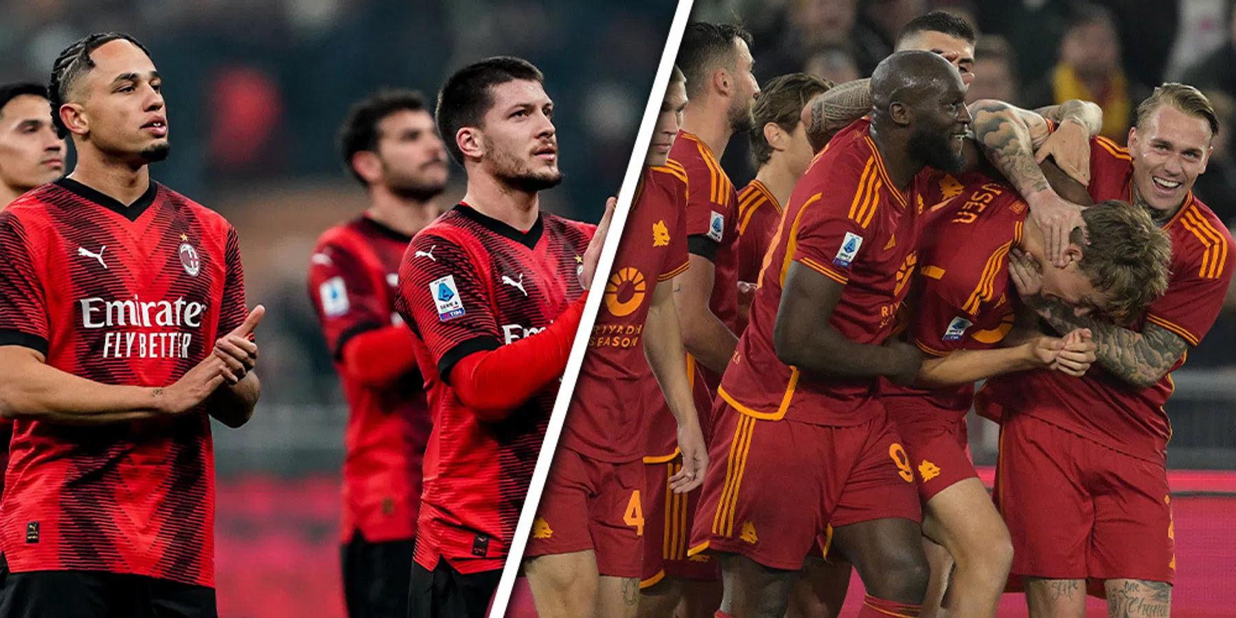 Waar en wanneer wordt AC Milan-AS Roma uitgezonden?