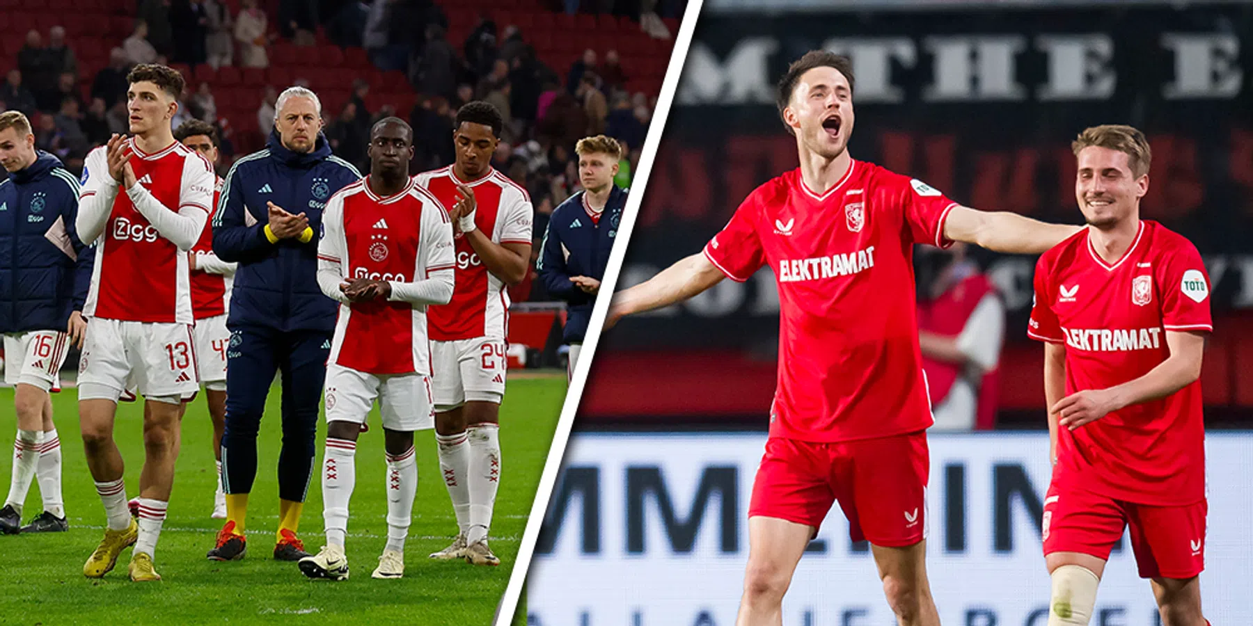 Waar en hoe laat wordt Ajax - FC Twente in de Eredivisie uitgezonden?