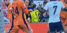 Thumbnail for article: Dubbele pech voor Oranje: VAR negeerde handsmoment Saka vlak voor strafschop Kane