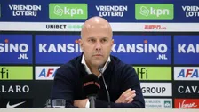 Thumbnail for article: Deze blessure heeft Bijlow opgelopen en zo kijkt Feyenoord-trainer Slot ernaar